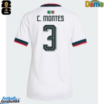 Mexico Cesar Montes #3 Bortedrakt Dame EM 2024 Kortermet